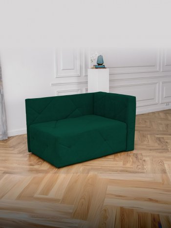 Диван 1010 изумруд, правый (BRENDOSS) в Краснотурьинске - krasnoturinsk.mebel-e96.ru