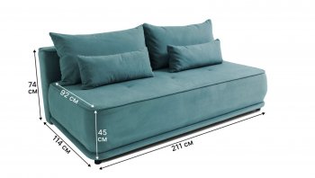 Диван-кровать 1001 мятный (Brendoss) в Краснотурьинске - krasnoturinsk.mebel-e96.ru