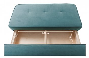 Диван-кровать 1001 мятный (Brendoss) в Краснотурьинске - krasnoturinsk.mebel-e96.ru