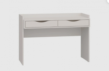 Стол письменный, арт.6-01111, кашемир серый (ГК) в Краснотурьинске - krasnoturinsk.mebel-e96.ru