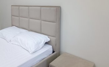 Кровать с подъемным механизмом Мега беж (Лин) в Краснотурьинске - krasnoturinsk.mebel-e96.ru