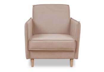 Кресло 831 Бежевый, велюр (Brendoss) в Краснотурьинске - krasnoturinsk.mebel-e96.ru