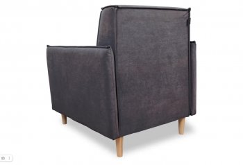 Кресло 831 Графит, велюр (Brendoss) в Краснотурьинске - krasnoturinsk.mebel-e96.ru