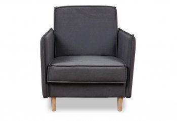 Кресло 831 Графит, велюр (Brendoss) в Краснотурьинске - krasnoturinsk.mebel-e96.ru
