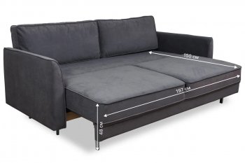 Диван 930 графит (Brendoss) в Краснотурьинске - krasnoturinsk.mebel-e96.ru
