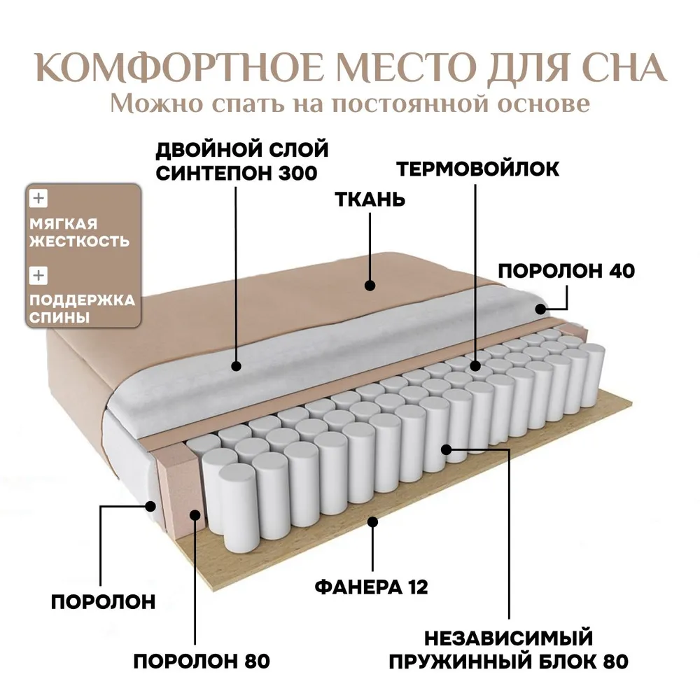 Угловой диван 9996 Бежевый BRENDOSS в Краснотурьинске - krasnoturinsk.mebel-e96.ru