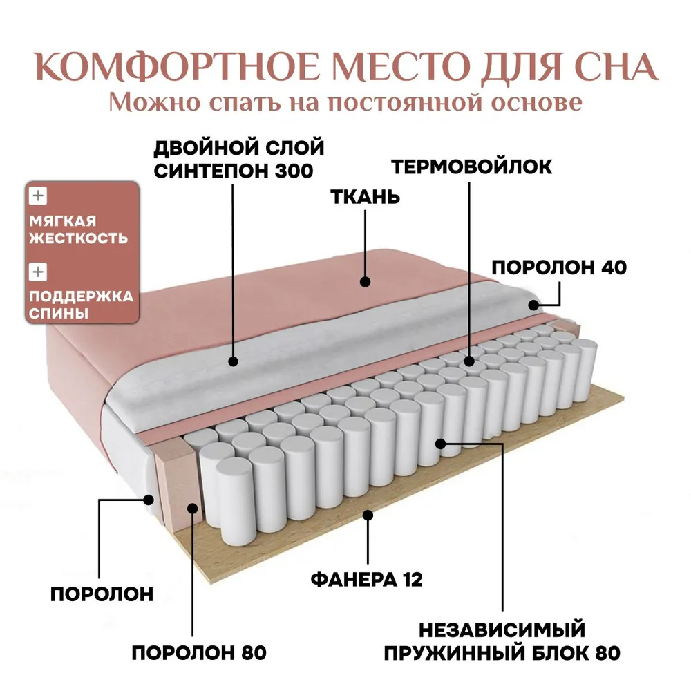 Угловой диван 9996 Розовый BRENDOSS в Краснотурьинске - krasnoturinsk.mebel-e96.ru