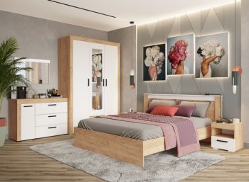 Комод Адель белый (Текс) в Краснотурьинске - krasnoturinsk.mebel-e96.ru