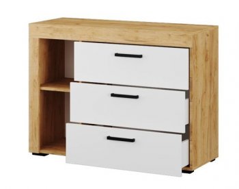 Комод Адель белый (Текс) в Краснотурьинске - krasnoturinsk.mebel-e96.ru