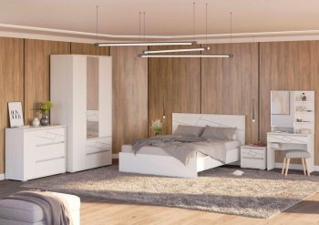 Кровать двуспальная Аделина (ГК) в Краснотурьинске - krasnoturinsk.mebel-e96.ru