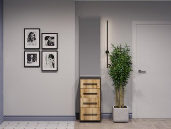 Тумба с зеркалом Аэлита сек.2 (Росток) в Краснотурьинске - krasnoturinsk.mebel-e96.ru
