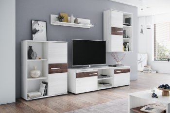 Стенка Акита комп.2 (Тэкс) в Краснотурьинске - krasnoturinsk.mebel-e96.ru