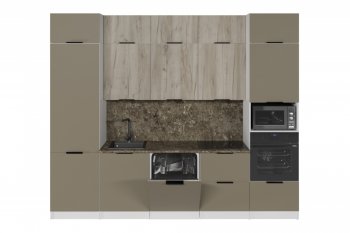 Кухонный гарнитур Альба экстра 2 3000 мм (ПМ)  (Герда) в Краснотурьинске - krasnoturinsk.mebel-e96.ru