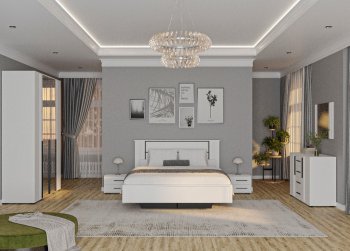 Спальный гарнитур Амалия модульный (Росток) в Краснотурьинске - krasnoturinsk.mebel-e96.ru