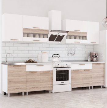 Кухонный гарнитур Айсбери 2400 мм (БТС) в Краснотурьинске - krasnoturinsk.mebel-e96.ru