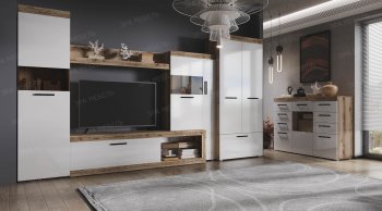 Стенка Бастон+шкаф (Эра) в Краснотурьинске - krasnoturinsk.mebel-e96.ru