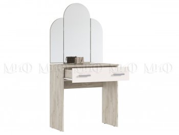 Стол туалетный Бася крафт/кашемир (Миф) в Краснотурьинске - krasnoturinsk.mebel-e96.ru