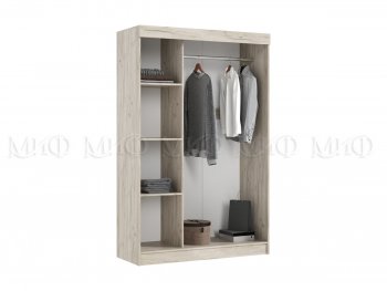 Шкаф-купе Бася 1300 мм крафт/кашемир (Миф) в Краснотурьинске - krasnoturinsk.mebel-e96.ru