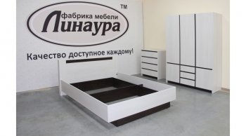 Кровать двуспальная Бостон анкор (Лин) в Краснотурьинске - krasnoturinsk.mebel-e96.ru