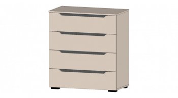 Британа Комод 4 ящика (Лин) в Краснотурьинске - krasnoturinsk.mebel-e96.ru