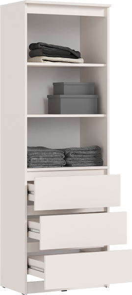 Стеллаж Челси кашемир (Миф) в Краснотурьинске - krasnoturinsk.mebel-e96.ru