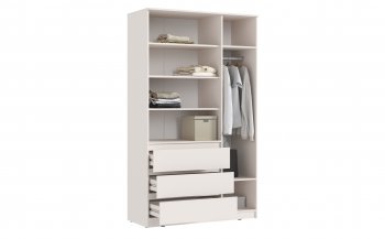 Шкаф 1200 мм Челси с антресолью Кашемир (Миф) в Краснотурьинске - krasnoturinsk.mebel-e96.ru