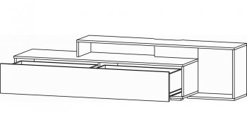 Тумба ТВ-05 Даллас светлый (Лин) в Краснотурьинске - krasnoturinsk.mebel-e96.ru