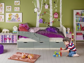 Кровать Дельфин шарли бриз (Миф) в Краснотурьинске - krasnoturinsk.mebel-e96.ru