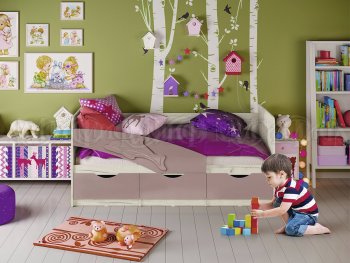 Кровать Дельфин шарли пинк (Миф) в Краснотурьинске - krasnoturinsk.mebel-e96.ru