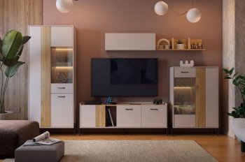 Стенка Доминика модульная  (Мебельсон) в Краснотурьинске - krasnoturinsk.mebel-e96.ru