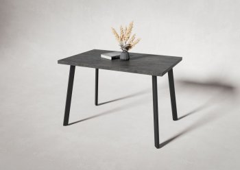 Стол нераздв. Дублин 32 КРАФТ В2, ЛДСП Цемент темный (Вудман) в Краснотурьинске - krasnoturinsk.mebel-e96.ru