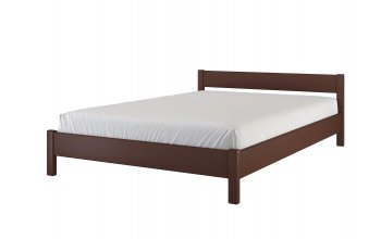 Кровать из массива Эби Орех (БМ) в Краснотурьинске - krasnoturinsk.mebel-e96.ru