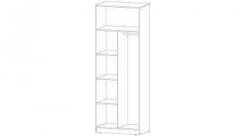 Шкаф 800 мм Элегант Белый (Лин) в Краснотурьинске - krasnoturinsk.mebel-e96.ru