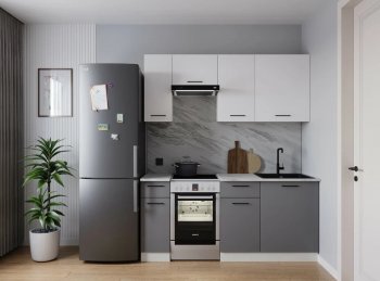 Кухонный гарнитур Элеганция 1800 мм в Краснотурьинске - krasnoturinsk.mebel-e96.ru