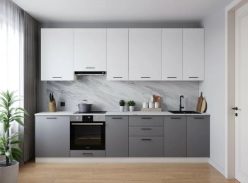 Кухонный гарнитур высокий Элеганция 3000 мм (Санвут) в Краснотурьинске - krasnoturinsk.mebel-e96.ru