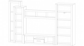 Стенка Элис (Лин) в Краснотурьинске - krasnoturinsk.mebel-e96.ru