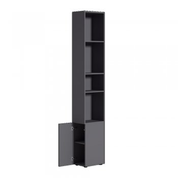 Шкаф модульный Эйр, графит (Моби) в Краснотурьинске - krasnoturinsk.mebel-e96.ru