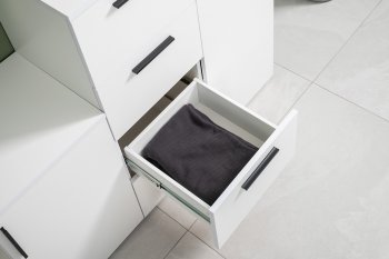 Стенка Эйр модульная, белый (Моби) в Краснотурьинске - krasnoturinsk.mebel-e96.ru