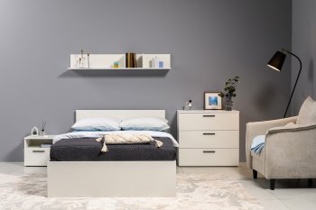 Спальный гарнитур Эйр модульный (Моби) в Краснотурьинске - krasnoturinsk.mebel-e96.ru