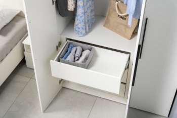 Спальный гарнитур Эйр модульный (Моби) в Краснотурьинске - krasnoturinsk.mebel-e96.ru