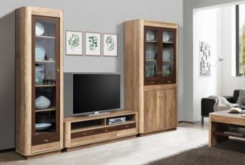 Стенка Фантазия модульная (Олмеко) в Краснотурьинске - krasnoturinsk.mebel-e96.ru