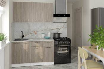 Кухонный гарнитур Фьюджи 1400 мм (Герда) в Краснотурьинске - krasnoturinsk.mebel-e96.ru
