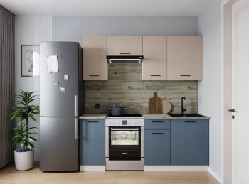 Кухонный гарнитур Фьюжн 2000 мм в Краснотурьинске - krasnoturinsk.mebel-e96.ru