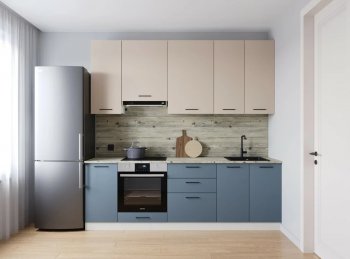 Кухонный гарнитур Фьюжн 2400 мм Sanvut в Краснотурьинске - krasnoturinsk.mebel-e96.ru