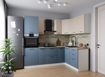 Угловой кухонный гарнитур Фьюжн 2400*1600 мм Sanvut в Краснотурьинске - krasnoturinsk.mebel-e96.ru