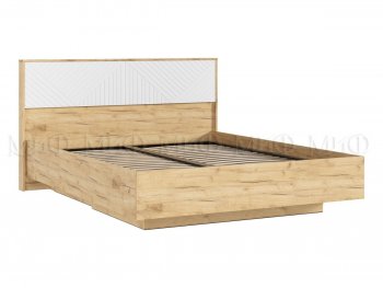 Кровать парящая Флэш крафт/белый (Миф) в Краснотурьинске - krasnoturinsk.mebel-e96.ru | фото