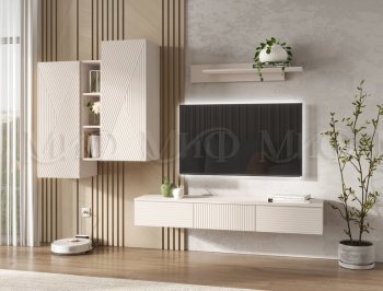 Стенка Флэш комп.2 кашемир (Миф) в Краснотурьинске - krasnoturinsk.mebel-e96.ru