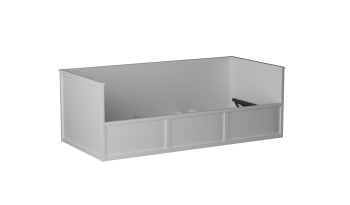 Кровать 900 с подъемным механизмом Фрея (СБК) в Краснотурьинске - krasnoturinsk.mebel-e96.ru