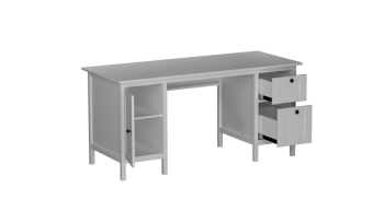 Стол письменный Фрея (СБК) в Краснотурьинске - krasnoturinsk.mebel-e96.ru