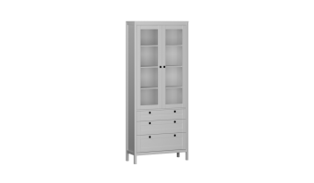 Пенал со стеклом Фрея (СБК) в Краснотурьинске - krasnoturinsk.mebel-e96.ru